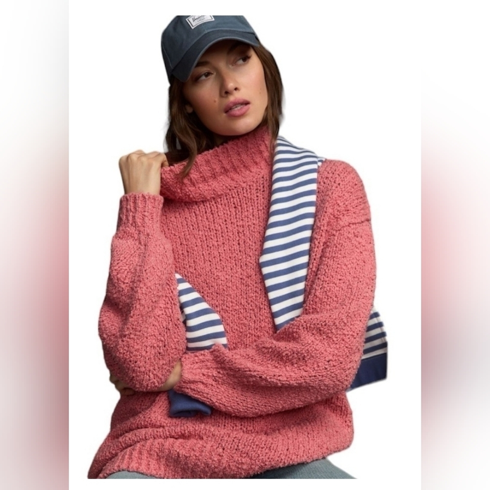 Anthropologie The Need-It Oversized Mock Neck